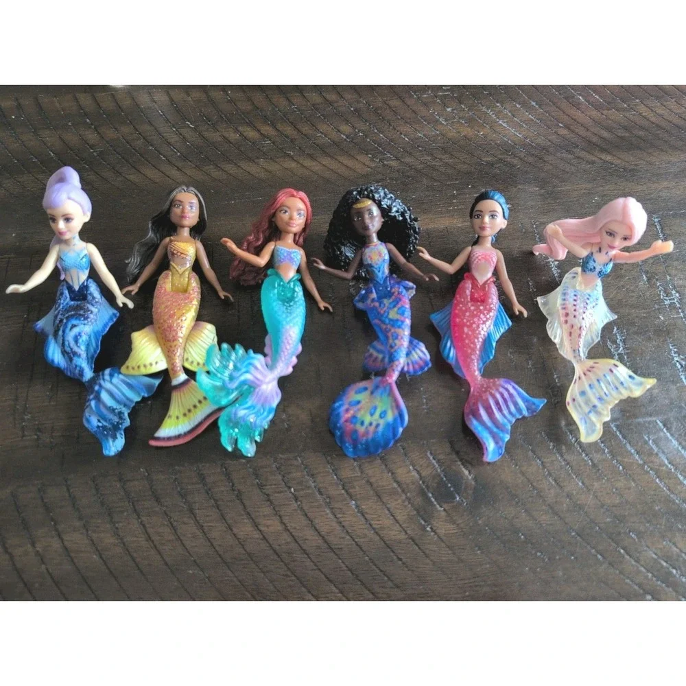 Mattel Disney Princess Ariel & Her Sisters Live Action Movie Dolls Mermaids